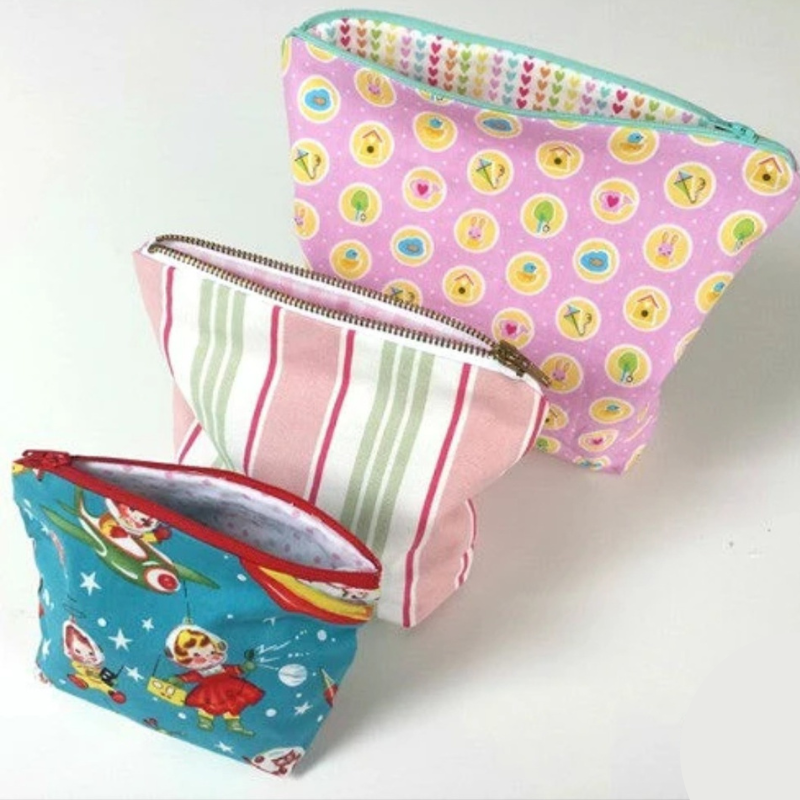 Zipped Bag - Sewing Instructions